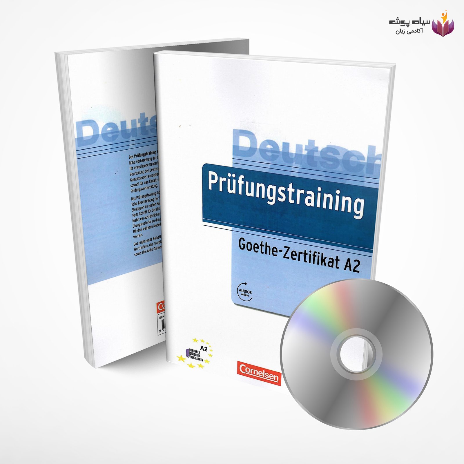 Deutsch Prüfungstraining Goethe Zertifikat A2 book with training CD